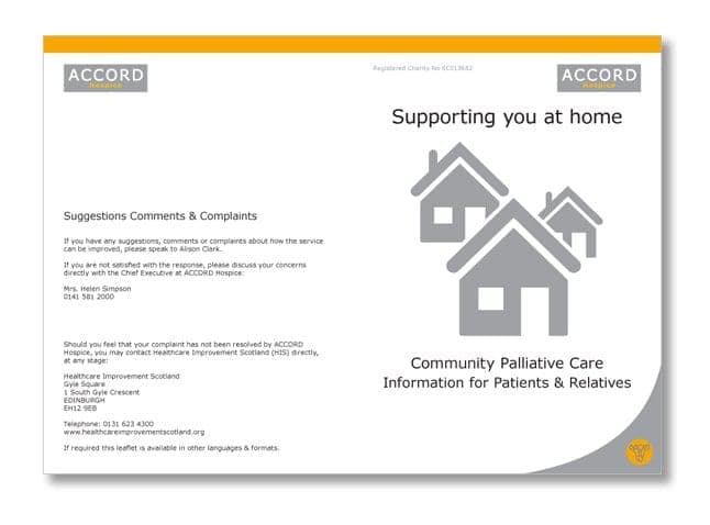 ACCORD Hospice patient information leaflet