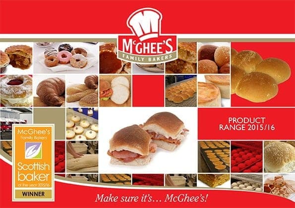 McGhee’s product range brochure cover